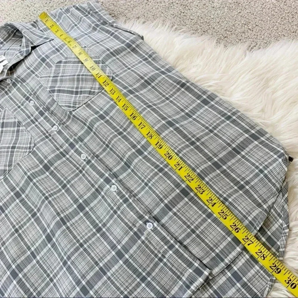Treasure & Bond Drapey Plaid Shirt - Picture 10 of 10